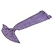 Handmade Knitted Mermaid Tail Blanket，T-tviva All Seasons Warm Sofa Quilt Living Room Blanket for Kids（55.1