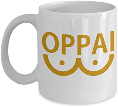 MyFaveGift OPPAI Coffee Mug One Punch man Saitama Anime Cup