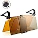 Sun Visor Extender, Car Anti-Glare Tinted Windshield Extender + Bonus Side window Sunshade,Day and Night Vision Anti-Dazzle Sun Visor Goggles