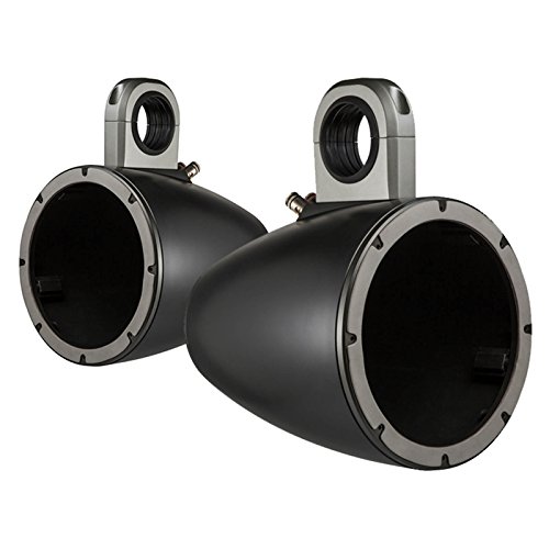 2X Kicker KM8 8INCH Marine Coaxial Speakers, 2X Kicker KMTESW 8