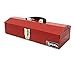 Excel TB102-Red 16-Inch Portable Steel Tool Box, Red