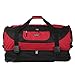 Travelers Club Adventure Multi-Pocket Rolling Sports Duffel Bag, Red, 30 Inch 120.4L