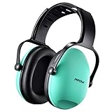 Mpow 113A Kids Ear Protection, 26dB SNR Noise Reduction Earmuffs for Toddlers, Ear Defender for Hearing Protection, with Adjustable Headband, Fits for 3-12 Year-Old Kids- Blue