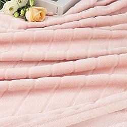 Bertte Plush Throw Blanket Super Soft Fuzzy Warm