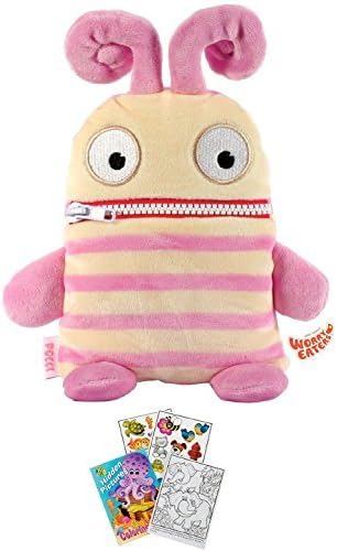 Worry Eater Polli Small Plush with Kids Coloring Book by Haywire Group
