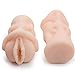 Realistic Pocket Pussy, PALOQUETH 3D Male Masturbator TPR Pocket Stroker Sex Toys for Men Masturbation