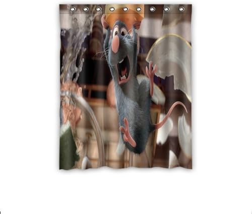 Perfect Ratatouille america Window Curtains/drape/panels/treatment Polyester Fabric Office/Home/Bedroom Decor 52"x 63"