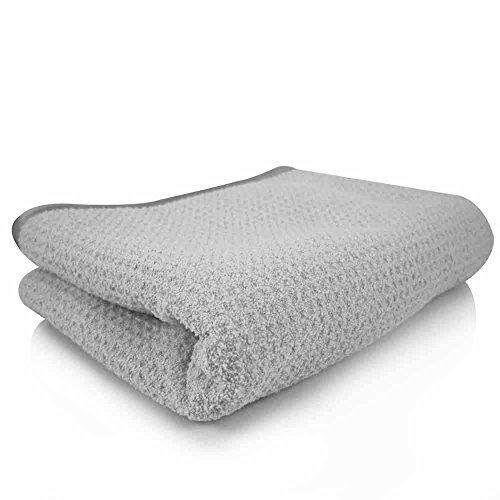 UPC 816276014326, Chemical Guys MIC_781_01 Waffle Weave Gray Matter Microfiber Drying Towel (25 in. x 36 in.)