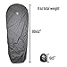 Outdoor Vitals Sleeping Bag Liner (Charcoal, Rectangular/Micro Polyester)