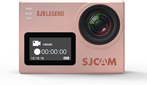 SJCAM SJ6 LEGEND Sport Cam Action Camera 4K Gyro 2.0 Inch Touch Screen 4K 24FPS Novatek NT96660 Panasonic MN34120PA 16MP Underwater Waterproof Digital Camera Rose Gold