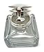 Madison Bay Company Square Clear Glass Mini Inkwell, 1.75 Inches Square X 1.75 Inches Tall