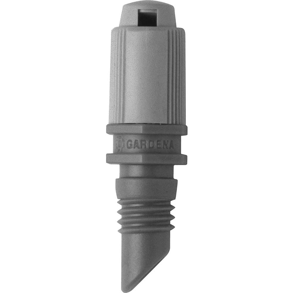 GARDENA Micro-Drip system Endstreifendüse: fine spray end the spray nozzle for irrigation of long, narrow areas m to 2.75, 5 pieces (1372-20)