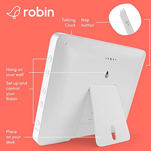 Robin Clock with Day and Date for Elderly, Clocks for Seniors, Dementia Clock, Digital Calendar