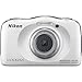 Nikon COOLPIX W100 13.2MP 1080P Digital Camera w/ 3X Zoom Lens, WiFi, SnapBridge, White (26515B) - (Renewed)