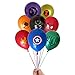 Marvel Avengers Superhero Emblem 24 Count Party Balloon Pack - Large 12