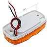 Partsam-13x-Trailer-Marker-LED-Light-Double-Bullseye-AmberRed-10LED-Clearance-Light