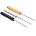 Aluminium Alloy Ice Pick, Ice Crusher Tea Chisel Removal Pick Crushed Knife Needle Professional Tool for Kitchen Bars Bartender Picnics Camping and Restaurant (Black)