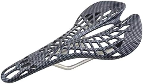YuzhouGJ Original Net Carbon Bicycle Seat Mountain Bike Road Bike Bicycle Hollow Seat Cushion for Camping, Picnic and Other Outdoor Activities