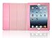 Bear Motion (TM) Genuine Leather Case for iPad 2 / iPad 3 (the New iPad) with 3-in-1 built-in Stand - Support Smart Cover Function (Pink)