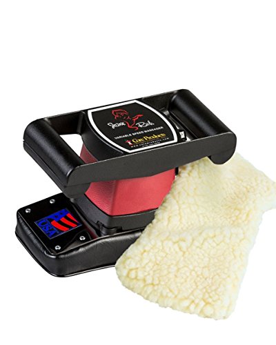 Jeanie Rub Variable Speed Massager & Fleece Pad Cover Combo