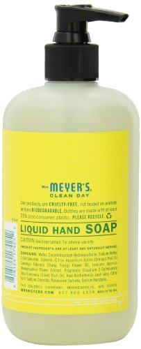 Mrs. Meyer's Clean Day Hand Soap Liquid, Honeysuckle, 12.5-Fluid Ounce Bottles (Pack of 6)