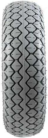 1 Grey Pneumatic Block Tread Mobility Scooter Tyre 330 x 100 (4.00-5)