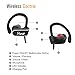 Bluetooth Headphones Wireless Earbuds - JAZ 2017 New Wireless Sports Earphones with Mic IPx7 Waterproof Bluetooth Headphones Sweatproof for Running Gym Workout 8 Hour Battery Noise Cancelling Headsets