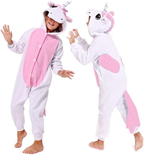 Kids Unicorn Onesies Pajamas Cosplay Christmas Costume Sleepwear Girls Boys