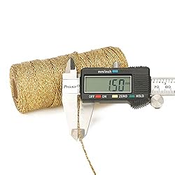 110Yards Decorative Metallic Bakers Twine - Gold