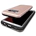 CoverON Credit Card Holder Protective SecureCard Series for Samsung Galaxy S8 Plus Case, Rose Gold