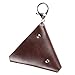 JOYTEK Fidget Spinner Case Holder For EDC Hand Spinner (Triangle, dark brown)