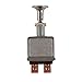 MDY Auto Toggle Switch Heavy Duty Push-Pull-On-Off Switch with 2 Position 2 Connection Terminals Rated to 75 Amps at 6-28 Volts DC fit for Headlights,Control Headlight,Turn Signal Light accessorie