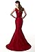 COLOREDRESS Color E Dress Design Brief Elegant Mermaid One-Shoulder Evening Dress