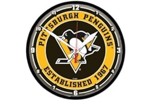 NHL Round Wall Clock