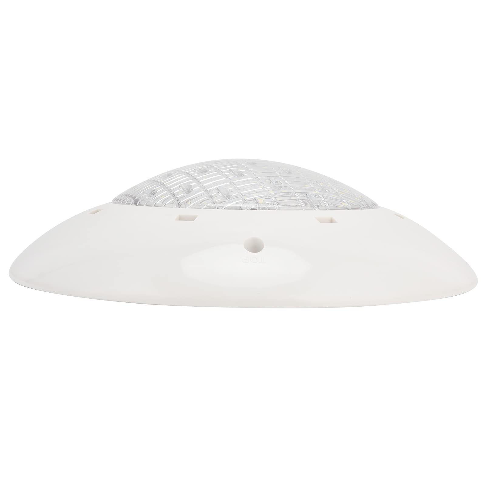 Garosa AC12V Warm Light LED Underwater Light IP68 Waterproof Rating Underwater Wall‑Mounted Swimming Pool Lamp(25W)