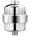 AquaBliss High Output Universal Shower Filter with Replaceable Multi-Stage Filter Cartridge - Transform Itching, Eczema & Acne into Glowing Hair, Nails & Skin Fast - Chrome (SF220)