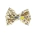 Unicra Seuqin Hair Bow Clip Gold Hair Bow Barrette Hair Pins Hair Accessories for Women and Girls