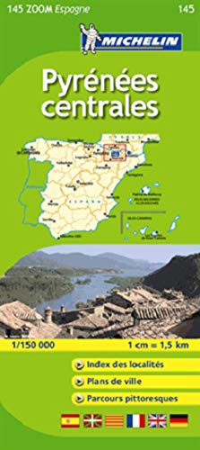 Pyrénées centrales (French Edition) by Michelin (Map)