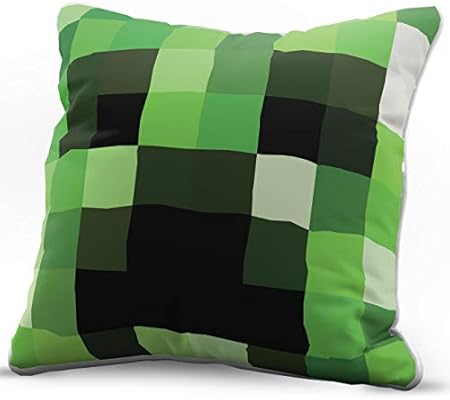 Jay Franco Minecraft Creeper Decorative Pillow Cover Kids Super