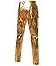 CIC Collection Men's Nightclub Styles Leather Look Metallic Pants
