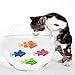genmine Robot Fish Swimming Fish Toy Water-Activated Magical Electronic Pets Toy Kids Children Gifts Pack of 4 (Random Color)