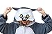 Grey lemuroid Pajamas Unisex Adult Animal Cosplay Costume Onesies One-Piece Gift For Valentine M