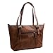 Cuero Genuine Soft Buffalo Leather Tote Bag Elegant Shopper Shoulder BagSALE