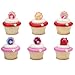 Strawberry Shortcake Friends Forever Cupcake Rings - 24 pc