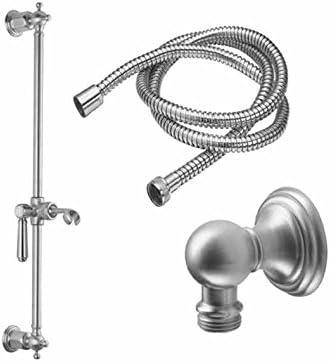 Traditional Slide Bar Handshower Kit With Coordinating Handle, Escutcheon And Supply Elbow For Series 33