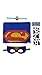 Special 4-Piece Superman Set Includes Cape, Mask, Superhero Stickers and Bracelet