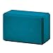 Gaiam Yoga Block - Supportive Latex-Free EVA Foam Soft Non-Slip Surface for Yoga, Pilates, Meditation, Blue Teal