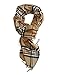 MINAKOLIFE Classic Cashmere Feel Winter Scarf in Rich Plaids