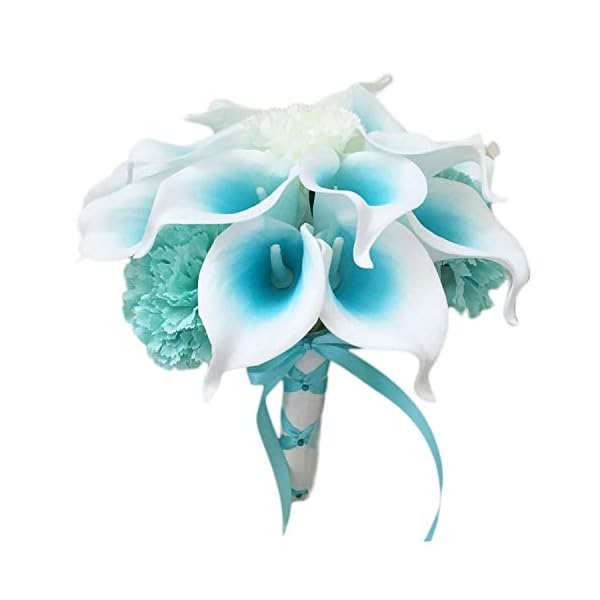 Lily Garden Mini 15" Artificial Calla Lily 16 Stem Flower Bouquets with