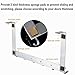 Over The Door Hanger Hook, Stainless Steel Heavy Duty Organizer Hooks Hanger, 6 Hooks Rack for Heavy Coat, Big Bags, Towel, Robe